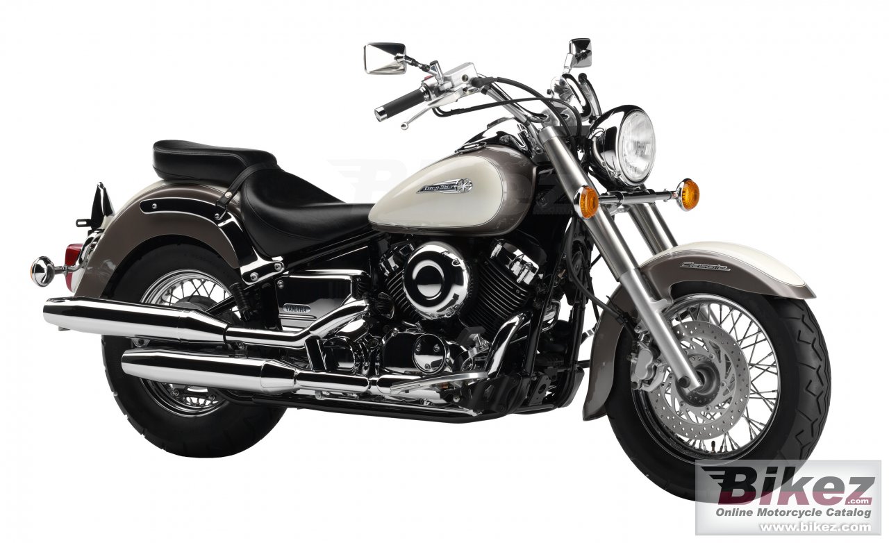 Big Yamaha xvs 650 dragstar picture and wallpaper from Bikez.com